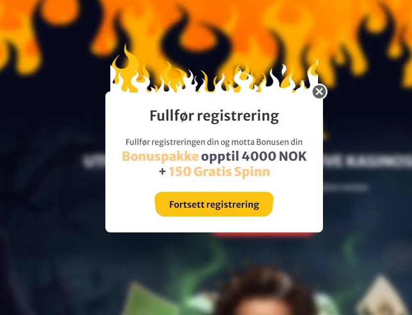 HellSpin registration complete no